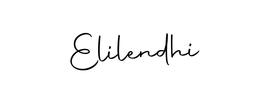 Design your own signature with our free online signature maker. With this signature software, you can create a handwritten (Autography-DOLnW) signature for name Elilendhi. Elilendhi signature style 10 images and pictures png