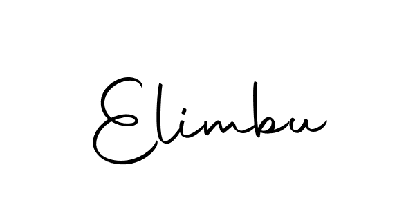 Make a beautiful signature design for name Elimbu. With this signature (Autography-DOLnW) style, you can create a handwritten signature for free. Elimbu signature style 10 images and pictures png