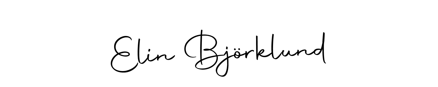 Make a short Elin Björklund signature style. Manage your documents anywhere anytime using Autography-DOLnW. Create and add eSignatures, submit forms, share and send files easily. Elin Björklund signature style 10 images and pictures png