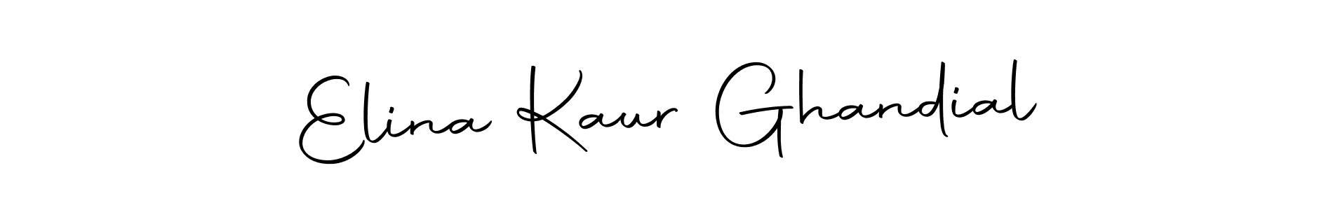 Also we have Elina Kaur Ghandial name is the best signature style. Create professional handwritten signature collection using Autography-DOLnW autograph style. Elina Kaur Ghandial signature style 10 images and pictures png
