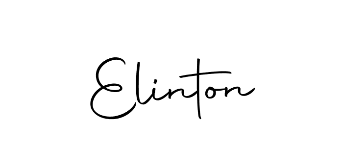 How to make Elinton name signature. Use Autography-DOLnW style for creating short signs online. This is the latest handwritten sign. Elinton signature style 10 images and pictures png