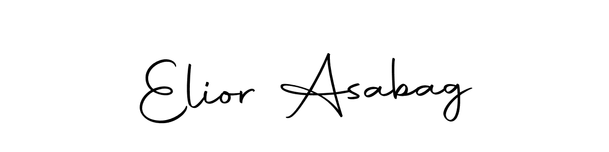 Similarly Autography-DOLnW is the best handwritten signature design. Signature creator online .You can use it as an online autograph creator for name Elior Asabag. Elior Asabag signature style 10 images and pictures png