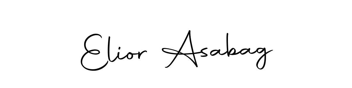 Similarly Autography-DOLnW is the best handwritten signature design. Signature creator online .You can use it as an online autograph creator for name Elior Asabag. Elior Asabag signature style 10 images and pictures png