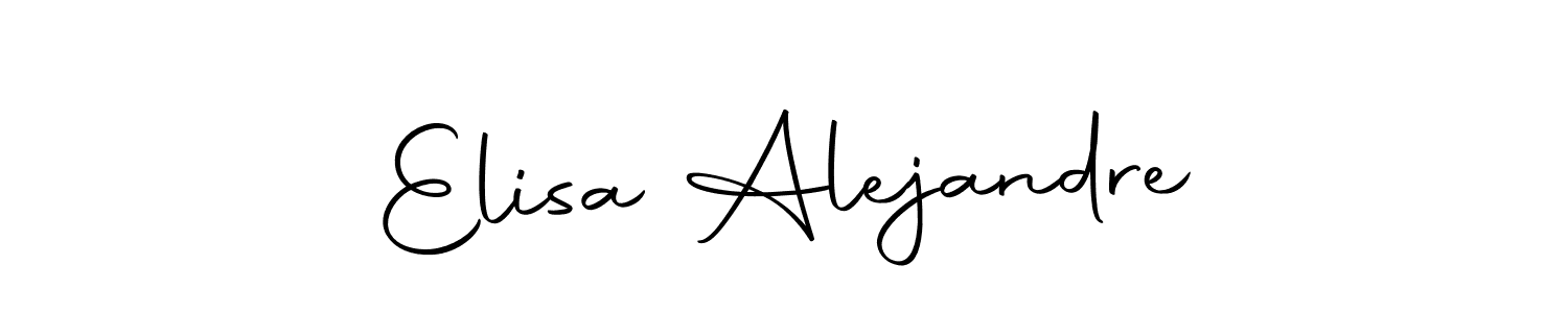 Autography-DOLnW is a professional signature style that is perfect for those who want to add a touch of class to their signature. It is also a great choice for those who want to make their signature more unique. Get Elisa Alejandre name to fancy signature for free. Elisa Alejandre signature style 10 images and pictures png