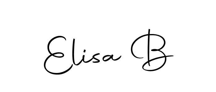 You can use this online signature creator to create a handwritten signature for the name Elisa B. This is the best online autograph maker. Elisa B signature style 10 images and pictures png