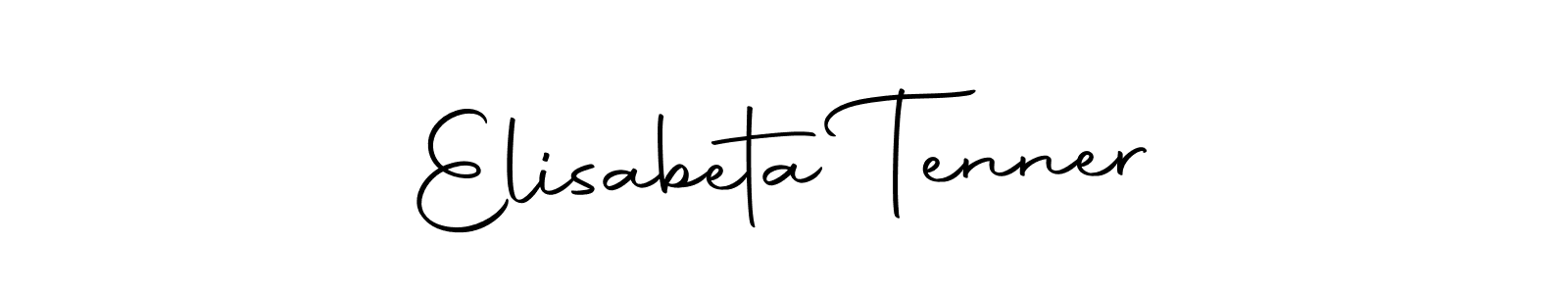 if you are searching for the best signature style for your name Elisabeta Tenner. so please give up your signature search. here we have designed multiple signature styles  using Autography-DOLnW. Elisabeta Tenner signature style 10 images and pictures png