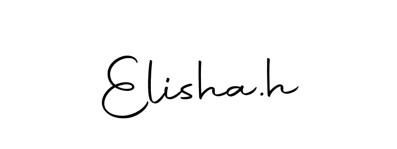 It looks lik you need a new signature style for name Elisha.h. Design unique handwritten (Autography-DOLnW) signature with our free signature maker in just a few clicks. Elisha.h signature style 10 images and pictures png