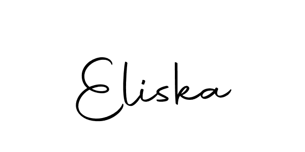 Autography-DOLnW is a professional signature style that is perfect for those who want to add a touch of class to their signature. It is also a great choice for those who want to make their signature more unique. Get Eliska name to fancy signature for free. Eliska signature style 10 images and pictures png