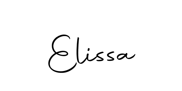 Elissa stylish signature style. Best Handwritten Sign (Autography-DOLnW) for my name. Handwritten Signature Collection Ideas for my name Elissa. Elissa signature style 10 images and pictures png