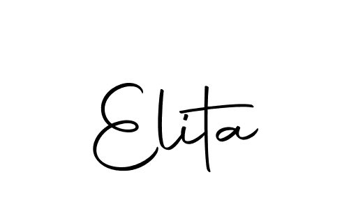 Best and Professional Signature Style for Elita. Autography-DOLnW Best Signature Style Collection. Elita signature style 10 images and pictures png