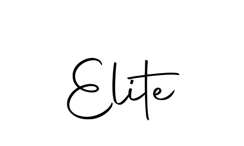 Make a beautiful signature design for name Elite. With this signature (Autography-DOLnW) style, you can create a handwritten signature for free. Elite signature style 10 images and pictures png