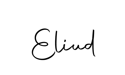 Also we have Eliud name is the best signature style. Create professional handwritten signature collection using Autography-DOLnW autograph style. Eliud signature style 10 images and pictures png