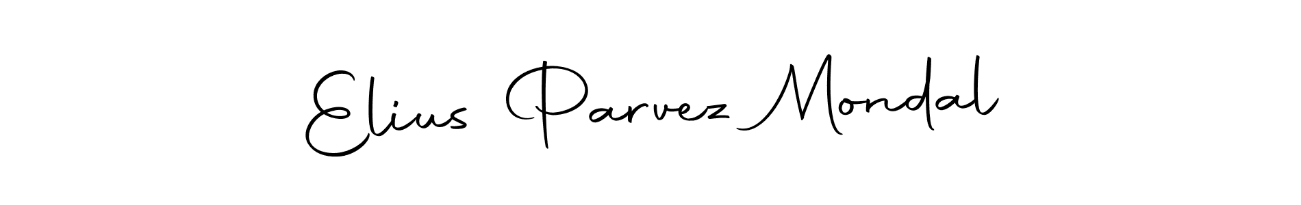 How to make Elius Parvez Mondal signature? Autography-DOLnW is a professional autograph style. Create handwritten signature for Elius Parvez Mondal name. Elius Parvez Mondal signature style 10 images and pictures png