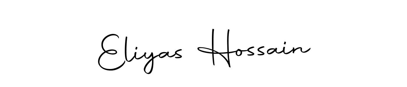 Make a beautiful signature design for name Eliyas Hossain. With this signature (Autography-DOLnW) style, you can create a handwritten signature for free. Eliyas Hossain signature style 10 images and pictures png