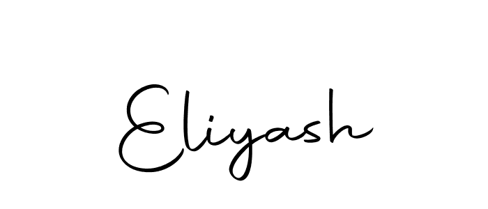 How to make Eliyash name signature. Use Autography-DOLnW style for creating short signs online. This is the latest handwritten sign. Eliyash signature style 10 images and pictures png