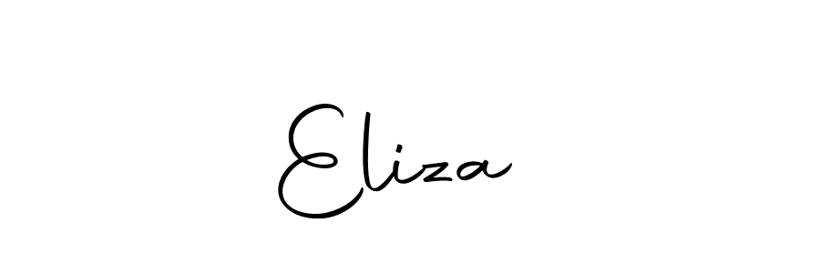 How to make Eliza ☆ signature? Autography-DOLnW is a professional autograph style. Create handwritten signature for Eliza ☆ name. Eliza ☆ signature style 10 images and pictures png