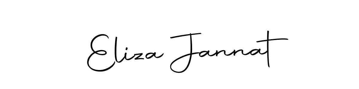You can use this online signature creator to create a handwritten signature for the name Eliza Jannat. This is the best online autograph maker. Eliza Jannat signature style 10 images and pictures png