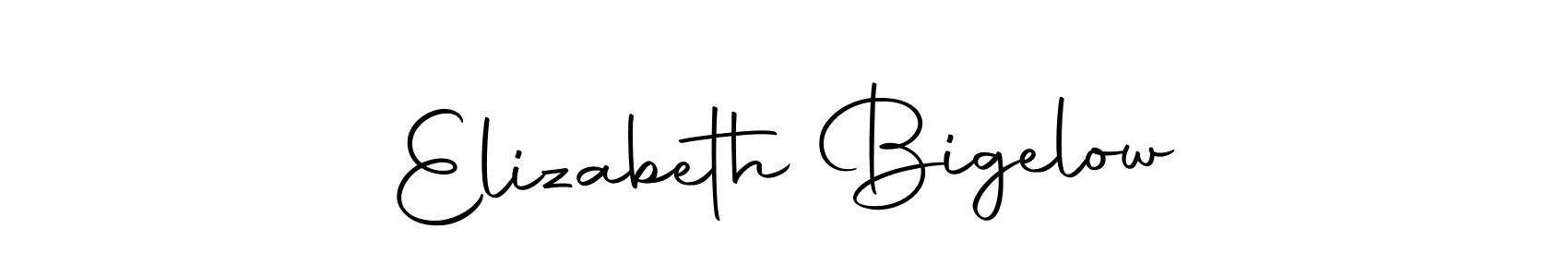 Make a beautiful signature design for name Elizabeth Bigelow. Use this online signature maker to create a handwritten signature for free. Elizabeth Bigelow signature style 10 images and pictures png