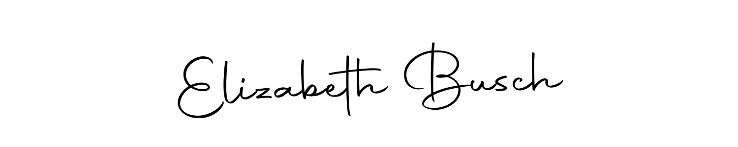 Use a signature maker to create a handwritten signature online. With this signature software, you can design (Autography-DOLnW) your own signature for name Elizabeth Busch. Elizabeth Busch signature style 10 images and pictures png