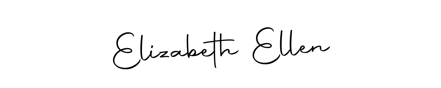 Use a signature maker to create a handwritten signature online. With this signature software, you can design (Autography-DOLnW) your own signature for name Elizabeth Ellen. Elizabeth Ellen signature style 10 images and pictures png