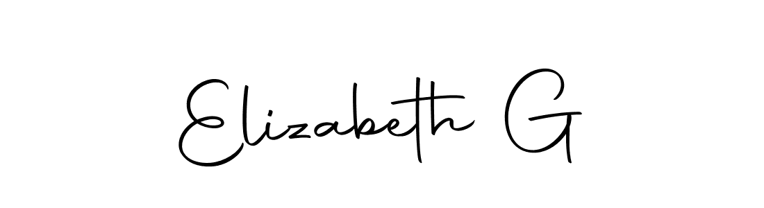 This is the best signature style for the Elizabeth G name. Also you like these signature font (Autography-DOLnW). Mix name signature. Elizabeth G signature style 10 images and pictures png