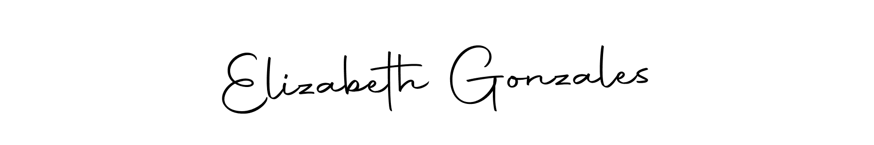 You should practise on your own different ways (Autography-DOLnW) to write your name (Elizabeth Gonzales) in signature. don't let someone else do it for you. Elizabeth Gonzales signature style 10 images and pictures png