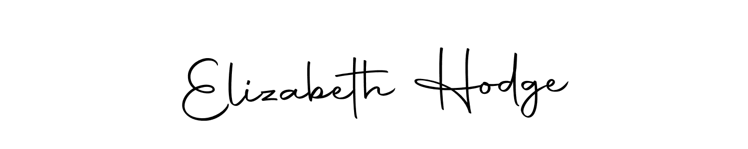 Also we have Elizabeth Hodge name is the best signature style. Create professional handwritten signature collection using Autography-DOLnW autograph style. Elizabeth Hodge signature style 10 images and pictures png