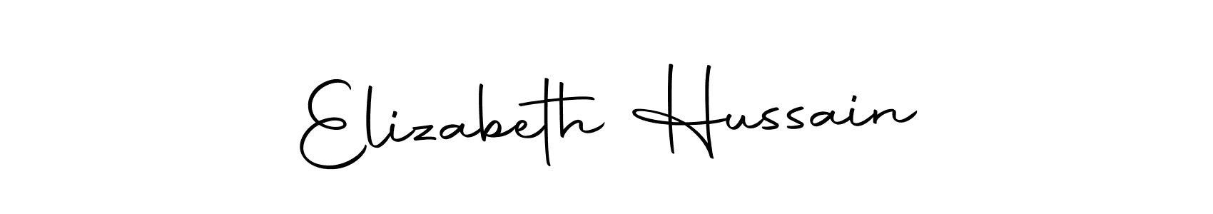 The best way (Autography-DOLnW) to make a short signature is to pick only two or three words in your name. The name Elizabeth Hussain include a total of six letters. For converting this name. Elizabeth Hussain signature style 10 images and pictures png