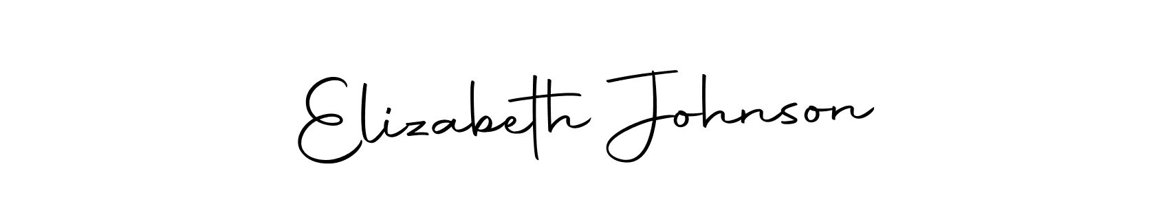 Make a beautiful signature design for name Elizabeth Johnson. Use this online signature maker to create a handwritten signature for free. Elizabeth Johnson signature style 10 images and pictures png