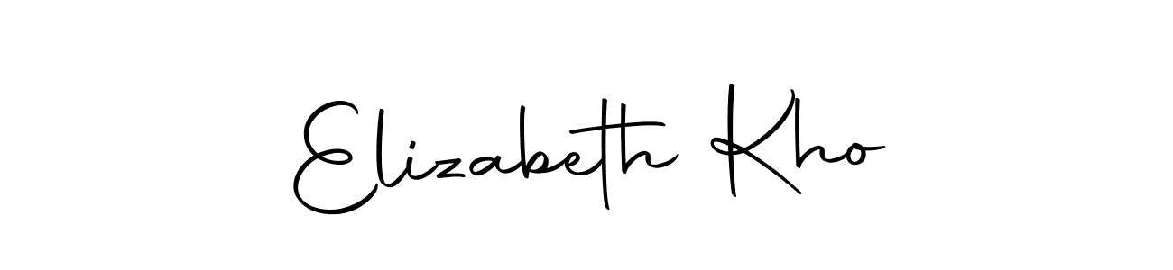 You can use this online signature creator to create a handwritten signature for the name Elizabeth Kho. This is the best online autograph maker. Elizabeth Kho signature style 10 images and pictures png