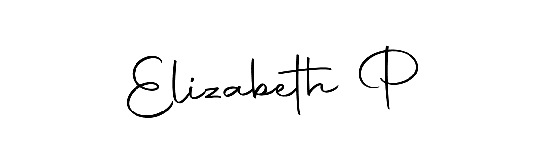 Similarly Autography-DOLnW is the best handwritten signature design. Signature creator online .You can use it as an online autograph creator for name Elizabeth P. Elizabeth P signature style 10 images and pictures png