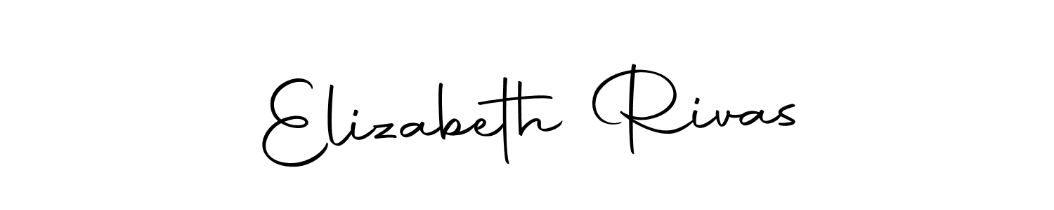 if you are searching for the best signature style for your name Elizabeth Rivas. so please give up your signature search. here we have designed multiple signature styles  using Autography-DOLnW. Elizabeth Rivas signature style 10 images and pictures png