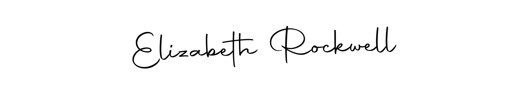 The best way (Autography-DOLnW) to make a short signature is to pick only two or three words in your name. The name Elizabeth Rockwell include a total of six letters. For converting this name. Elizabeth Rockwell signature style 10 images and pictures png