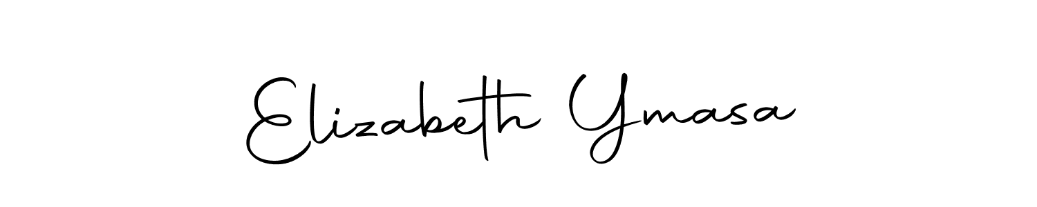 Design your own signature with our free online signature maker. With this signature software, you can create a handwritten (Autography-DOLnW) signature for name Elizabeth Ymasa. Elizabeth Ymasa signature style 10 images and pictures png