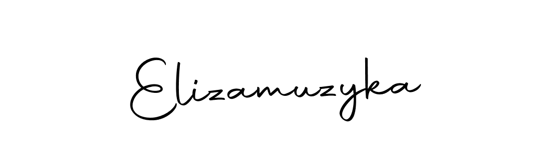 Create a beautiful signature design for name Elizamuzyka. With this signature (Autography-DOLnW) fonts, you can make a handwritten signature for free. Elizamuzyka signature style 10 images and pictures png