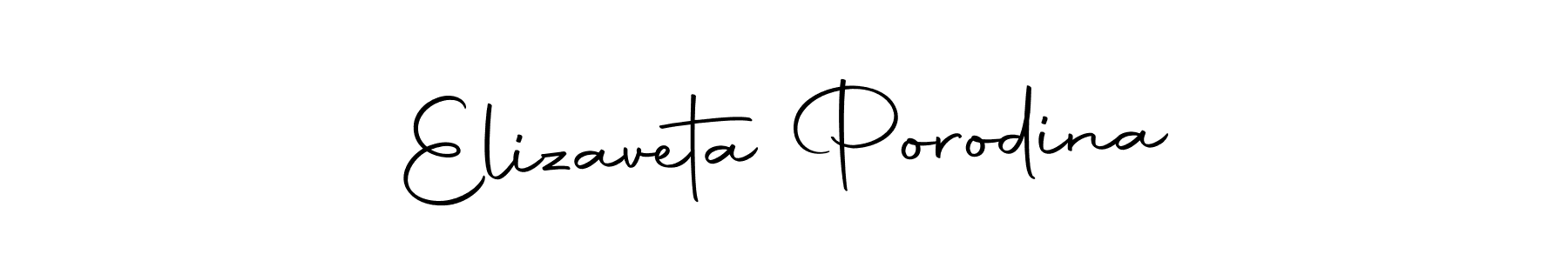 Use a signature maker to create a handwritten signature online. With this signature software, you can design (Autography-DOLnW) your own signature for name Elizaveta Porodina. Elizaveta Porodina signature style 10 images and pictures png