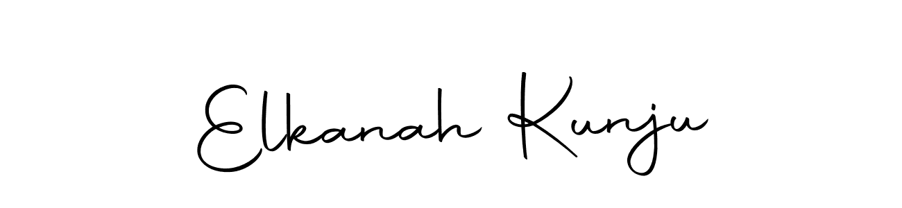 if you are searching for the best signature style for your name Elkanah Kunju. so please give up your signature search. here we have designed multiple signature styles  using Autography-DOLnW. Elkanah Kunju signature style 10 images and pictures png