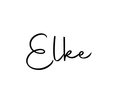 How to make Elke signature? Autography-DOLnW is a professional autograph style. Create handwritten signature for Elke name. Elke signature style 10 images and pictures png