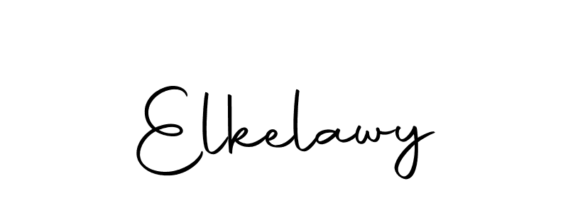 Design your own signature with our free online signature maker. With this signature software, you can create a handwritten (Autography-DOLnW) signature for name Elkelawy. Elkelawy signature style 10 images and pictures png