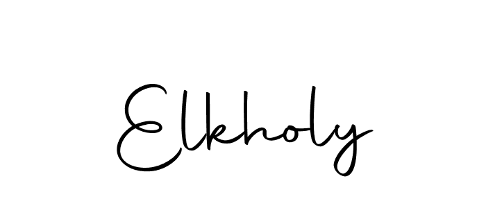 This is the best signature style for the Elkholy name. Also you like these signature font (Autography-DOLnW). Mix name signature. Elkholy signature style 10 images and pictures png