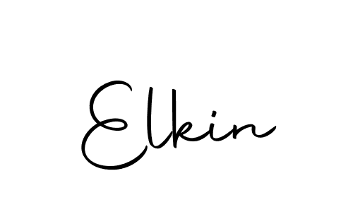 The best way (Autography-DOLnW) to make a short signature is to pick only two or three words in your name. The name Elkin include a total of six letters. For converting this name. Elkin signature style 10 images and pictures png