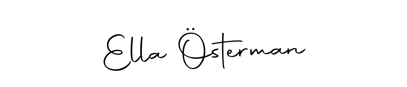 Make a short Ella Österman signature style. Manage your documents anywhere anytime using Autography-DOLnW. Create and add eSignatures, submit forms, share and send files easily. Ella Österman signature style 10 images and pictures png