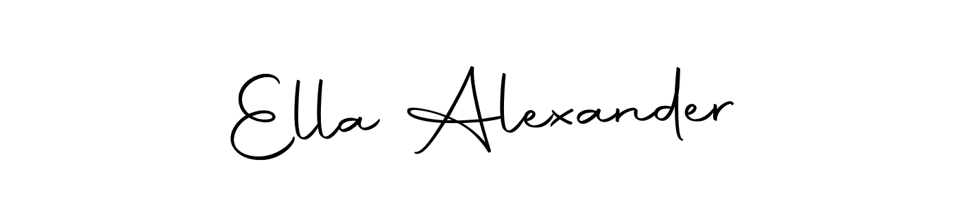 How to make Ella Alexander signature? Autography-DOLnW is a professional autograph style. Create handwritten signature for Ella Alexander name. Ella Alexander signature style 10 images and pictures png