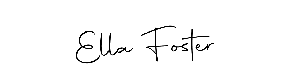 Make a beautiful signature design for name Ella Foster. With this signature (Autography-DOLnW) style, you can create a handwritten signature for free. Ella Foster signature style 10 images and pictures png