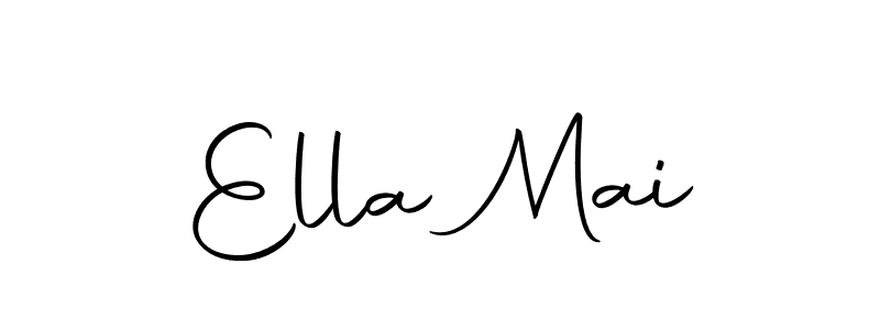 Make a beautiful signature design for name Ella Mai. With this signature (Autography-DOLnW) style, you can create a handwritten signature for free. Ella Mai signature style 10 images and pictures png