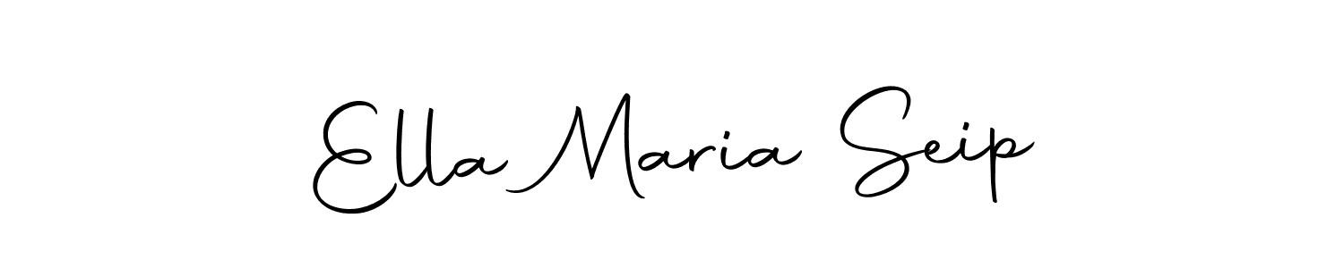 Ella Maria Seip stylish signature style. Best Handwritten Sign (Autography-DOLnW) for my name. Handwritten Signature Collection Ideas for my name Ella Maria Seip. Ella Maria Seip signature style 10 images and pictures png