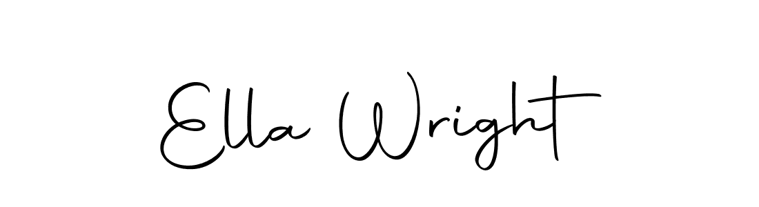 Ella Wright stylish signature style. Best Handwritten Sign (Autography-DOLnW) for my name. Handwritten Signature Collection Ideas for my name Ella Wright. Ella Wright signature style 10 images and pictures png