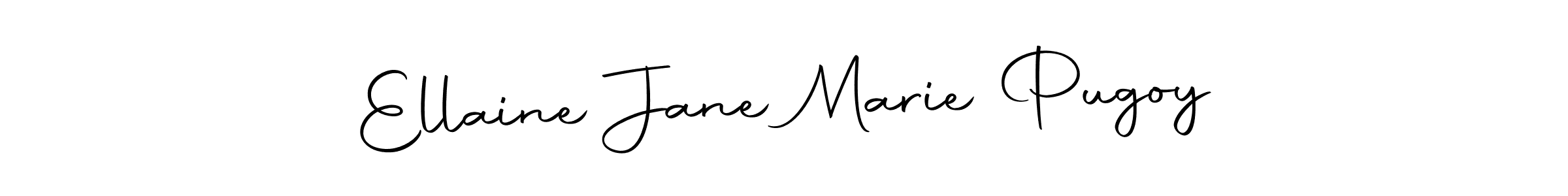 The best way (Autography-DOLnW) to make a short signature is to pick only two or three words in your name. The name Ellaine Jane Marie Pugoy include a total of six letters. For converting this name. Ellaine Jane Marie Pugoy signature style 10 images and pictures png