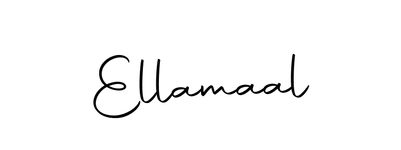Design your own signature with our free online signature maker. With this signature software, you can create a handwritten (Autography-DOLnW) signature for name Ellamaal. Ellamaal signature style 10 images and pictures png
