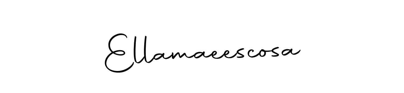 Also we have Ellamaeescosa name is the best signature style. Create professional handwritten signature collection using Autography-DOLnW autograph style. Ellamaeescosa signature style 10 images and pictures png